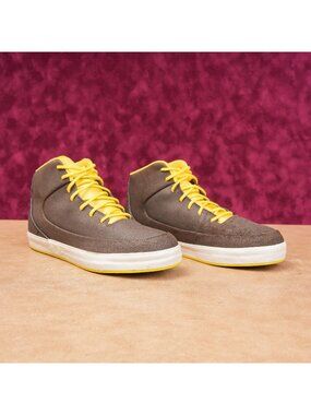 Nike Men Air Jordan 1 Grown V.9 Brown Lion Bone Sneakers Shoes sz 8.5